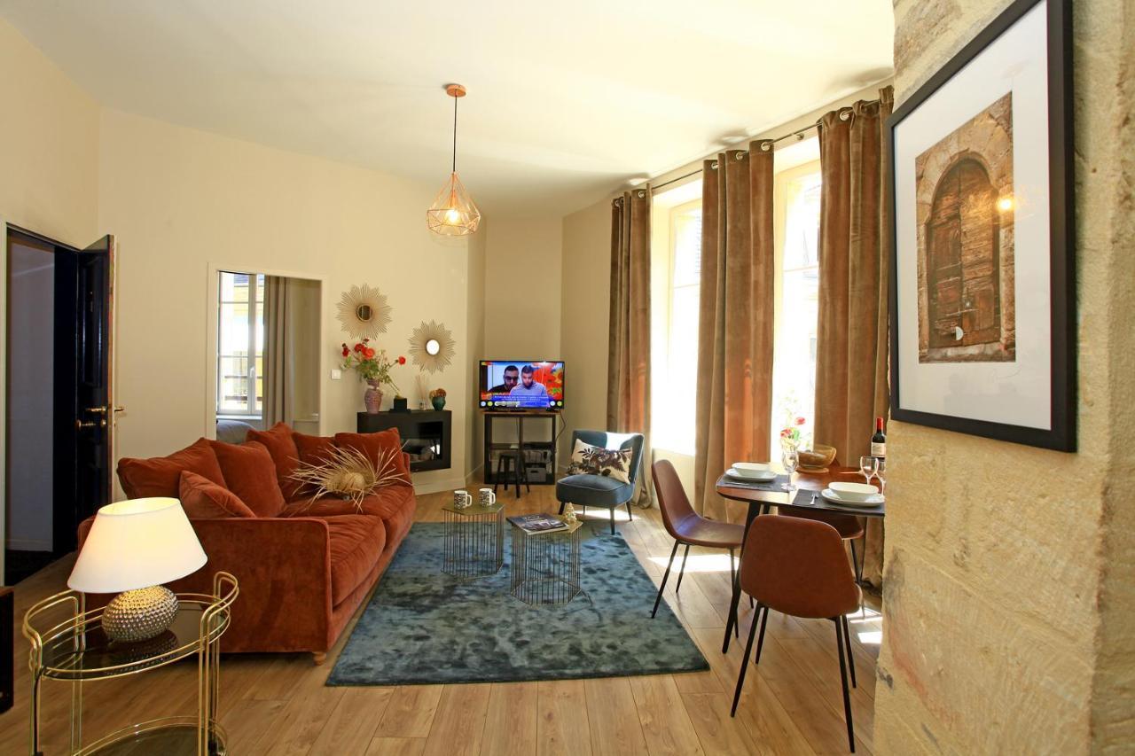 Appartement Centre Medieval Le Boudoir De Marie ซาร์ลา-ลา-กาเนดา ภายนอก รูปภาพ