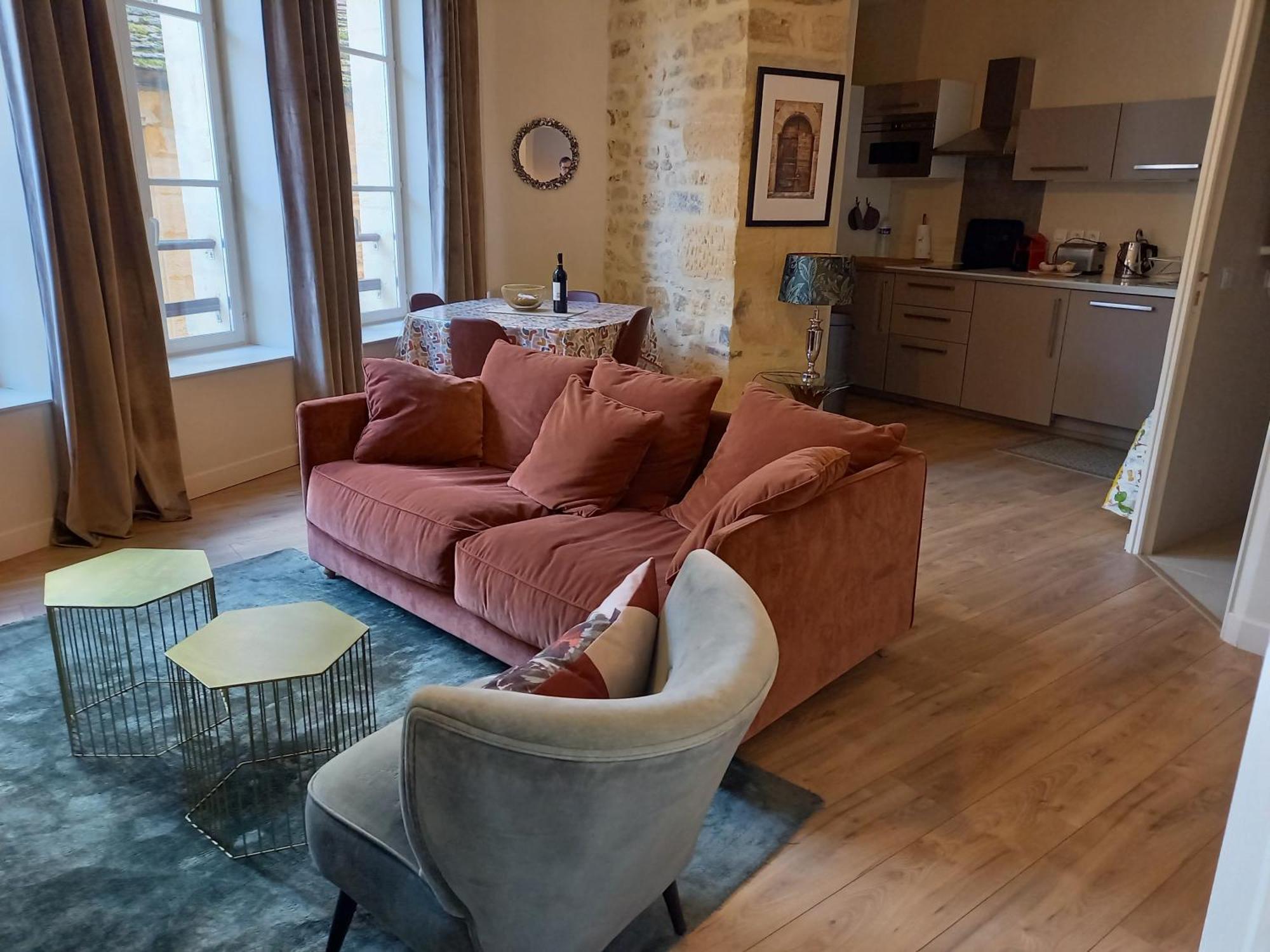 Appartement Centre Medieval Le Boudoir De Marie ซาร์ลา-ลา-กาเนดา ภายนอก รูปภาพ