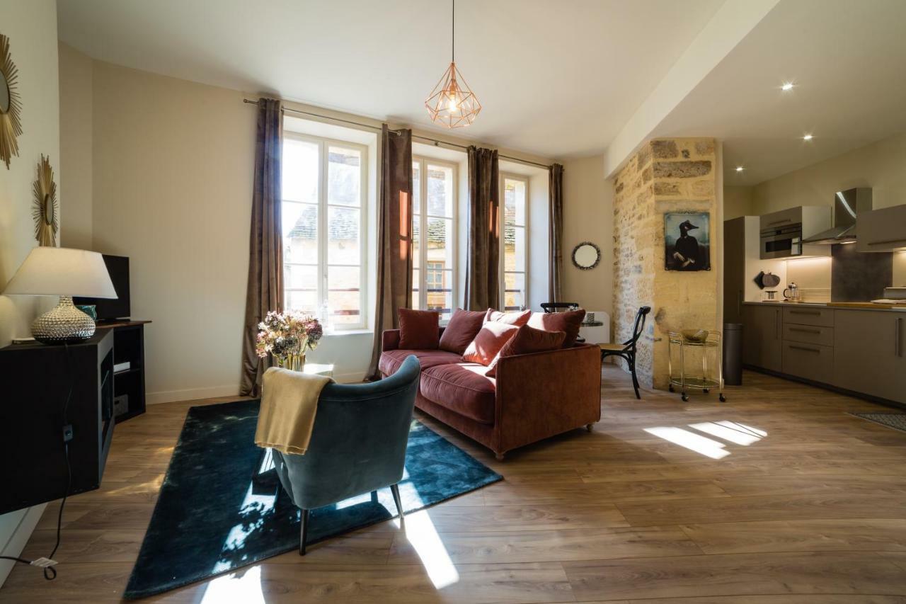 Appartement Centre Medieval Le Boudoir De Marie ซาร์ลา-ลา-กาเนดา ภายนอก รูปภาพ